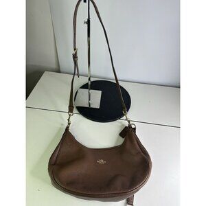 DAMAGED  Coach Hobo Shoulder Bag F38250 Brown Crossbody